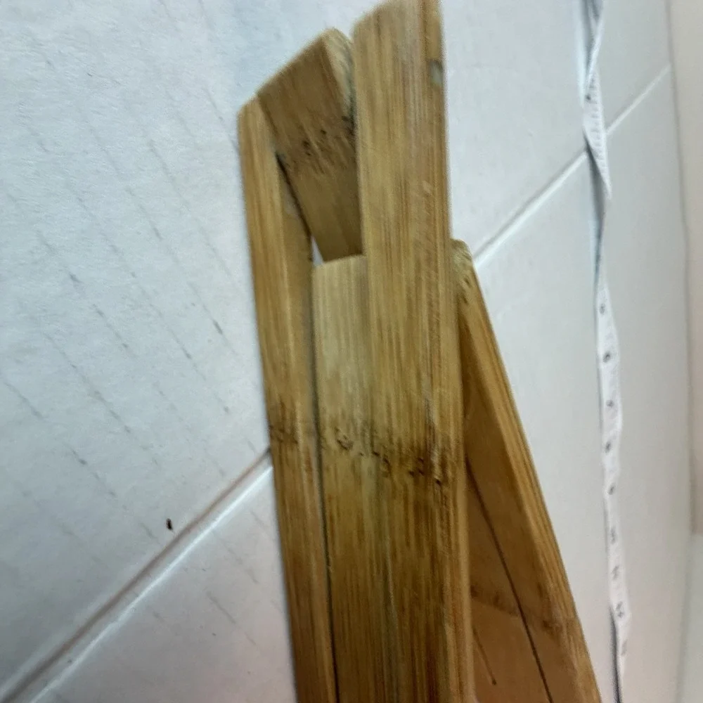 Pampered Chef Bamboo Salad Tongs 14